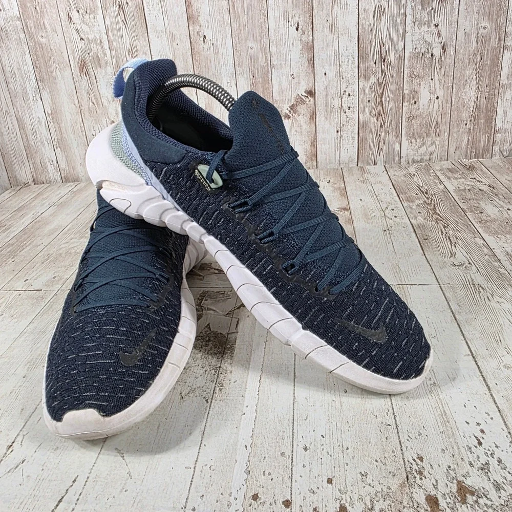 Nike Free Run 5.0 Next Nature Womens Thunder Blue Running Shoes CZ1891-401 10